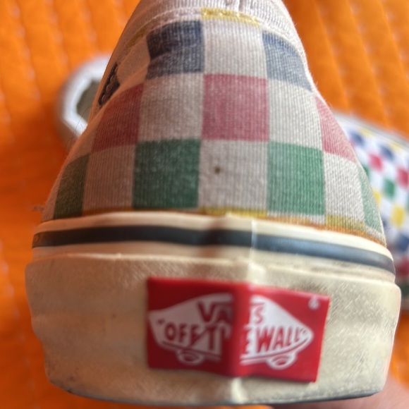 Vans off the wall checkered shoes sz12 - Picture 4 of 5
